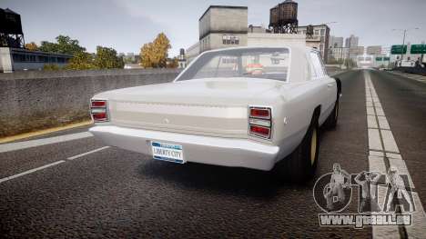 Dodge Dart HEMI Super Stock 1968 rims1 pour GTA 4