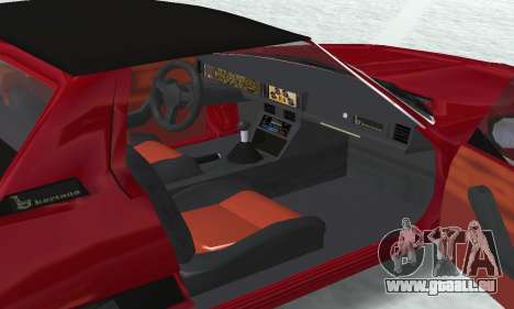 Fiat Bertone X1 9 pour GTA San Andreas