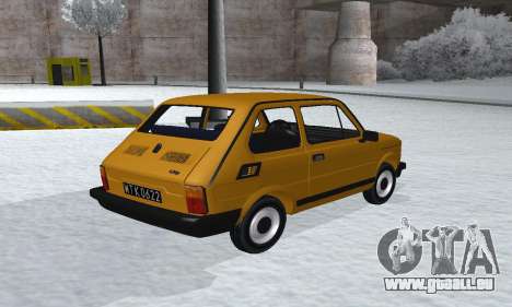 Fiat 126p FL pour GTA San Andreas