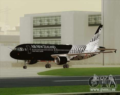 Airbus A320-200 Air New Zealand pour GTA San Andreas