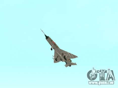 MiG-21 de l'armée de l'air Soviétique pour GTA San Andreas