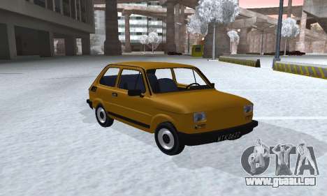 Fiat 126p FL pour GTA San Andreas