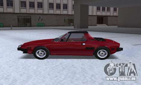 Fiat Bertone X1 9 pour GTA San Andreas