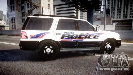 Ford Expedition 2010 Delta Police [ELS] pour GTA 4