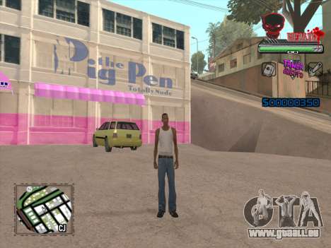 C-HUD by VinC für GTA San Andreas