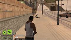 Ein einfaches C-HUD für GTA San Andreas