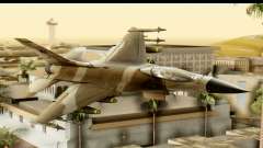 F-16 Fighter-Bomber Desert Camo für GTA San Andreas