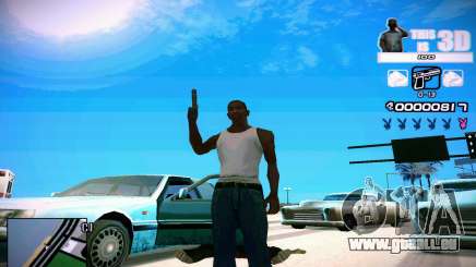 HUD 3D für GTA San Andreas