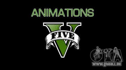 Animations GTA V für GTA San Andreas