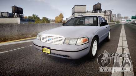 Ford Crown Victoria Unmarked Police [ELS] pour GTA 4