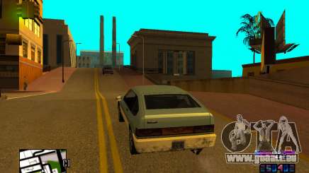 Space C-HUD v2.0 pour GTA San Andreas