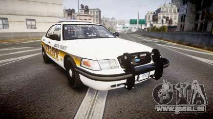 Ford Crown Victoria Sheriff Liberty [ELS] pour GTA 4