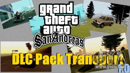Brand new transport und Einkauf für GTA San Andreas