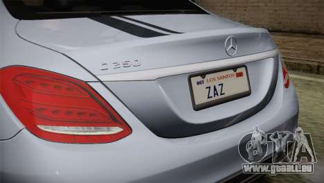 Mercedes-Benz C250 AMG Edition 2014 SA Plate für GTA San Andreas