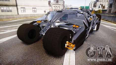 Batman tumbler [EPM] pour GTA 4