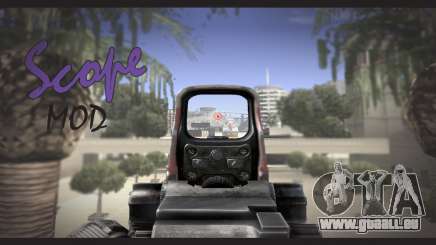 Sniper scope mod für GTA San Andreas