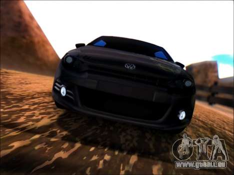 Volkswagen Scirocco Tunable pour GTA San Andreas
