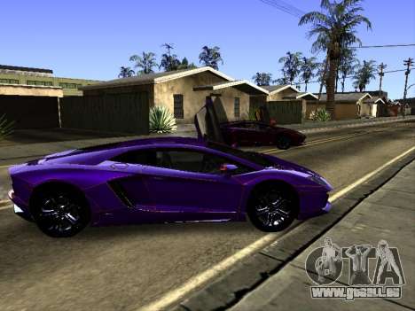 Lamborghini Aventador Tron für GTA San Andreas