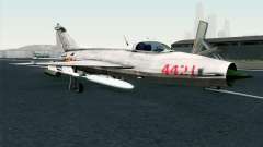 MIG-21 Fishbed C Vietnam Air Force pour GTA San Andreas