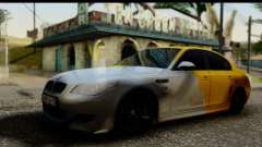 BMW M5 Gold für GTA San Andreas