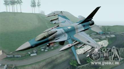 F-16C Fighting Falcon Aggressor BlueGrey pour GTA San Andreas