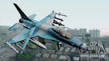 F-16C Fighting Falcon NSAWC Blue pour GTA San Andreas