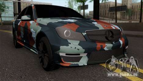 Mercedes-Benz C63 AMG für GTA San Andreas