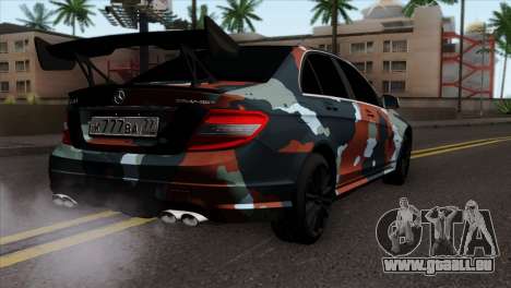 Mercedes-Benz C63 AMG für GTA San Andreas