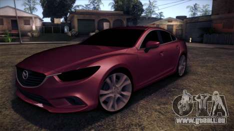 Mazda 6 2013 HD v0.8 beta pour GTA San Andreas