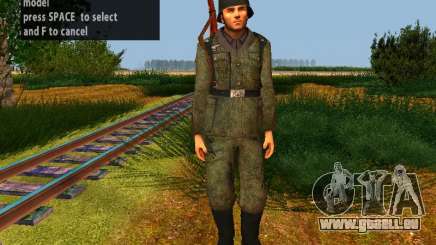 French soldiers pour GTA San Andreas
