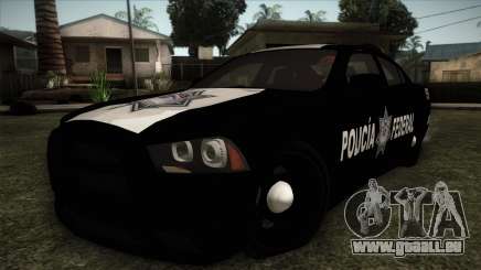 Dodge Charger 2013 Policia Federal Mexico für GTA San Andreas