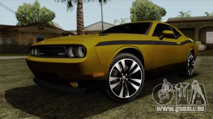 Dodge Challenger Yellow Jacket für GTA San Andreas