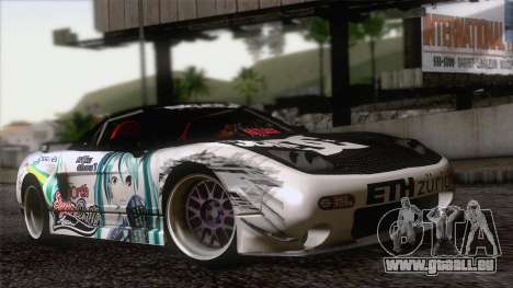 Acura NSX Miku Ghoul Itasha pour GTA San Andreas