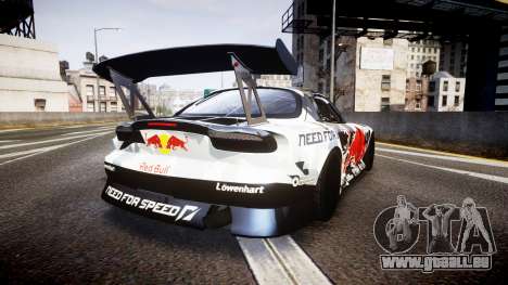 Mazda RX-7 Mad Mike Final Update one PJ pour GTA 4