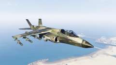 Hydra green camouflage pour GTA 5