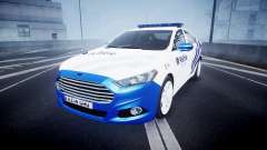 Ford Fusion 2014 Belgian Police [ELS] für GTA 4
