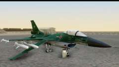 F-2A Zero Dark Green für GTA San Andreas