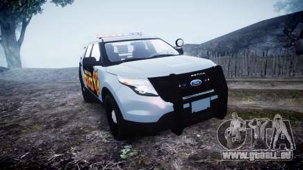 Ford Explorer Police Interceptor [ELS] marked pour GTA 4