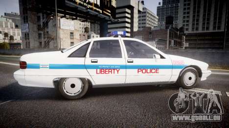 Chevrolet Caprice Liberty Police v2 [ELS] pour GTA 4