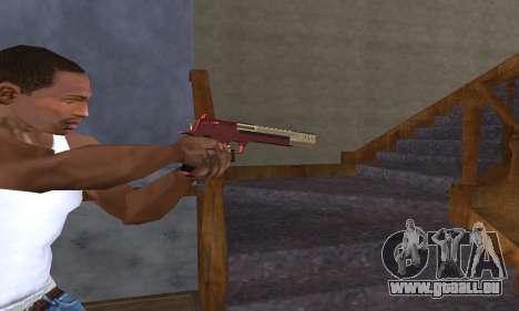 Black and Red Deagle pour GTA San Andreas