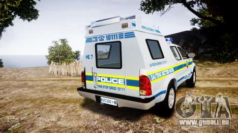 Toyota Hilux 2010 South African Police [ELS] pour GTA 4