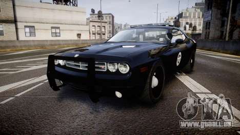Dodge Challenger Marshal Police [ELS] pour GTA 4
