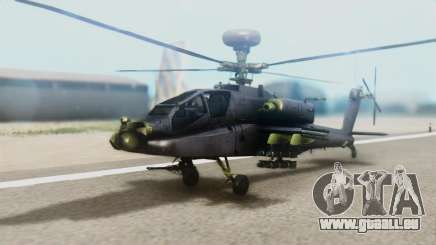 AH-64D Apache Longbow für GTA San Andreas
