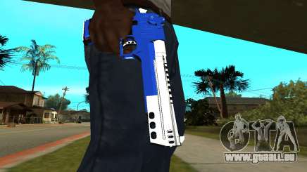 Blue Cool Deagle für GTA San Andreas