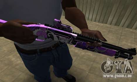 Purple World Shotgun pour GTA San Andreas