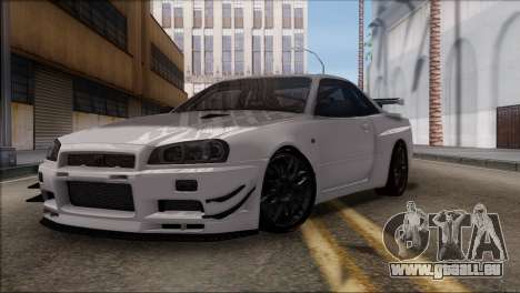 Nissan Skyline GT-R34 pour GTA San Andreas