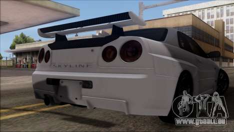 Nissan Skyline GT-R34 pour GTA San Andreas