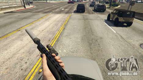 GTA 5 Stand On Moving Cars