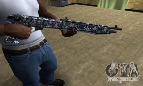 Snowflake Combat Shotgun für GTA San Andreas