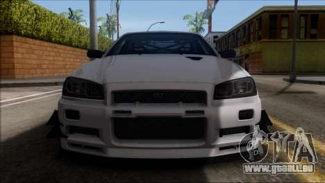 Nissan Skyline GT-R34 pour GTA San Andreas